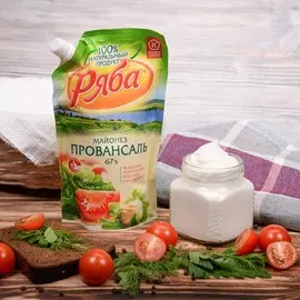 Майонез провансаль Ряба 67% 400г