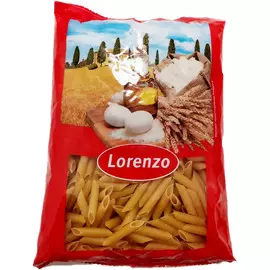 Макароны перья гладкие Lorenzo 400г