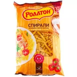 Макароны спирали Роллтон 400г