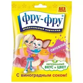Мармелад жевательный Фру-Фру Барбоскины 100г