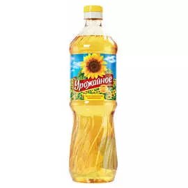 Масло подсолнечное рафинированное Урожайное 1л