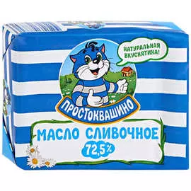 Масло сливочное крестьянское Простоквашино 72,5% 180г