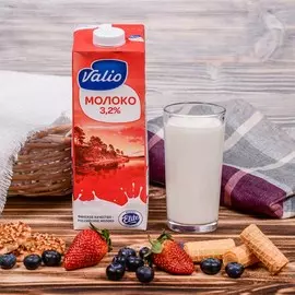 Молоко ультрапастеризованное Валио 3,2% 1кг