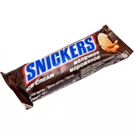 Мороженое батончик Snickers 48г