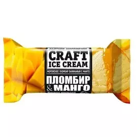 Мороженое пломбир манго Craft ice cream 200г