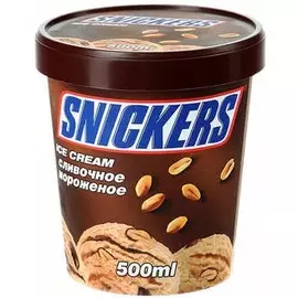 Мороженое Сникерс 375г