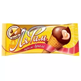 Мороженое трубочка крем брюле Ля Фам 70г