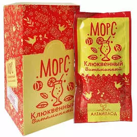 Морс клюквенный Алтай 20г