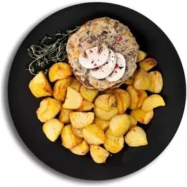 Мясо куриное по-французски с картофелем зарумяненным 300г