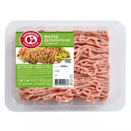 Мясо охл Фарш Черкизово Деревенский 400г