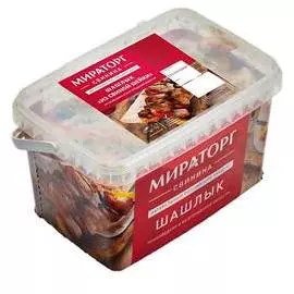 Мясо охлажденное шашлык из свиной шеи