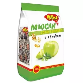 Мюсли запеченные с яблоком Ого! 350 г