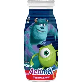 Напиток детский клубника-банан к Actimel 100г