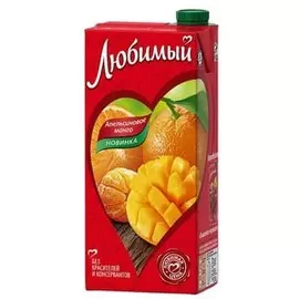 Напиток апельсин манго мандарин Любимый 0,95л