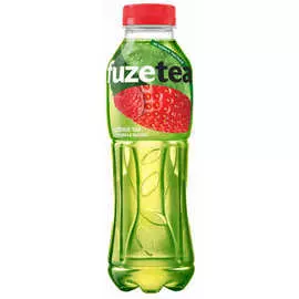 Напиток чай зеленый клубника-малина Fuzetea 0,5л