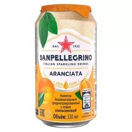 Напиток газированный Sanpellegrino Aranciata 0,33л