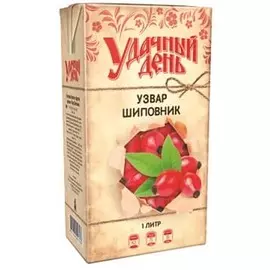 Напиток шиповник Удачный день 1л