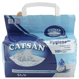 Наполнитель Catsan 5л (св/у) Верный