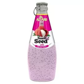 Нектар личи с семенами базилика Aziano 290 мл