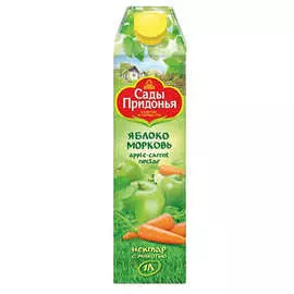 Нектар морковь-яблоко Теди 0,3л