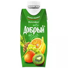 Нектар мультифрукт Добрый 0,33л