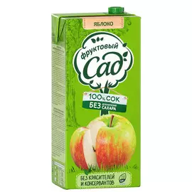 Нектар яблочный осветленный Фруктовый сад 1,93л