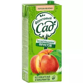 Нектар яблоко персик Фруктовый сад 1,93л