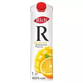 Нектар Rich 1л Апельсин-манго