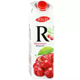 Нектар вишневый осветленный Rich 1л