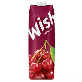 Нектар вишневый Wish 1л
