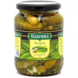 Огурцы маринованные Бояринъ 720мл