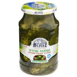 Огурцы соленые муромские Меленъ 900г
