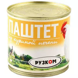 Паштет из куриной печени Рузком 240г