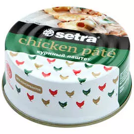 Паштет куриный Setra 100г