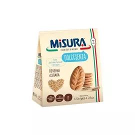 Печенье 4 злака Misura Dolcesenza 120г
