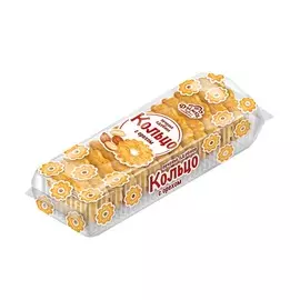 Печенье кольцо с орехом Дымка 225 г