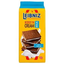 Печенье-сэндвич какао с молочной начинкой Leibniz Keks'n 190г