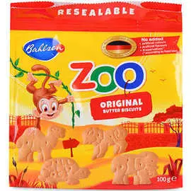 Печенье зоо сливочное Leibniz 100г