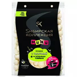 Пельмени с телятиной мини Sибирская коллекция 700г