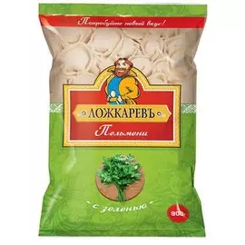 Пельмени с зеленью Ложкаревъ 900 г