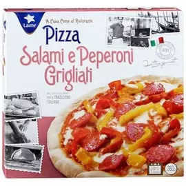 Пицца салями с болгарским перцем Laime 350г