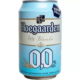 Пивной напиток Hoegaarden безалкогольный нефильтрованный 0,5% 0,33л