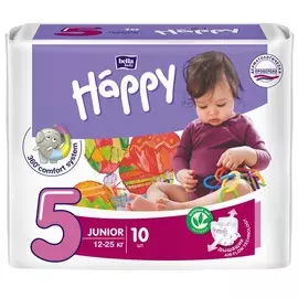 Подгузники happy junior Bella baby 10 шт