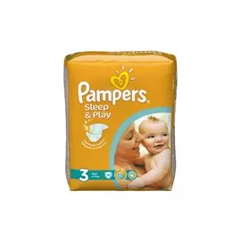 Подгузники Pampers Sleep&amp;Play 16шт
