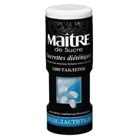 Подсластитель Maitre de Sucre 1200 штук