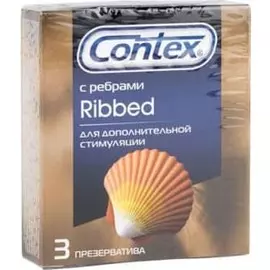 Презервативы Contex Ribbed №3
