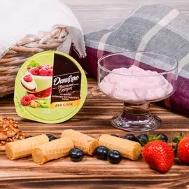 Продукт творожный двухслойный со вкусом малина-фисташковое парфе Даниссимо 5% 140г