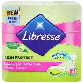 Прокладки алоэ вера и ромашка Libresse 10шт