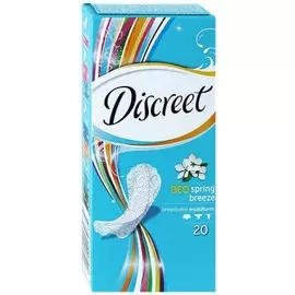 Прокладки ежедневные deo spring br.sin Discreet 20 штук