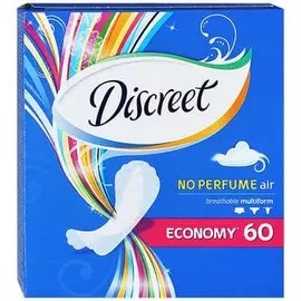 Прокладки ежедневные Discreet Air MultiformTrio 60шт